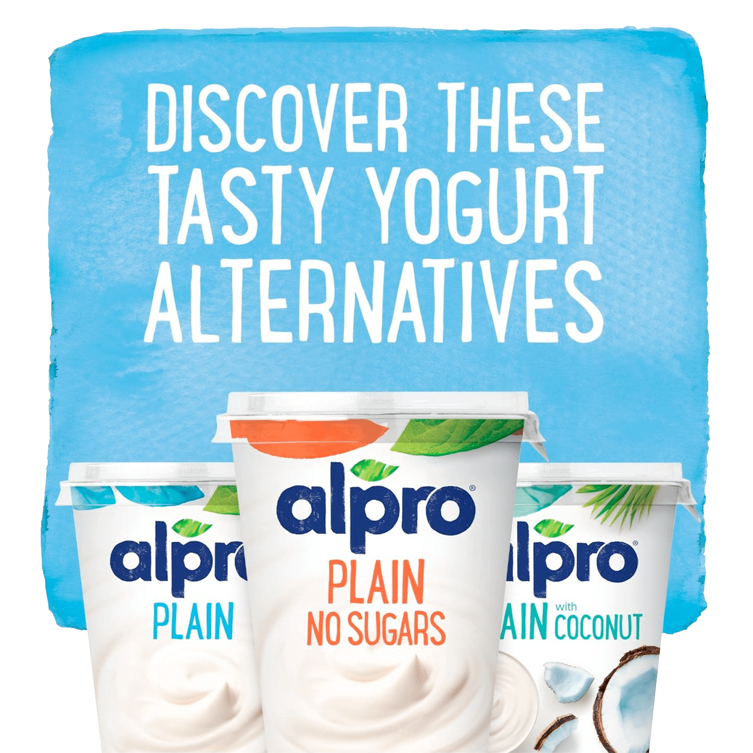 Alpro Plain No Sugars Yoghurt Alternative - الصورة 2